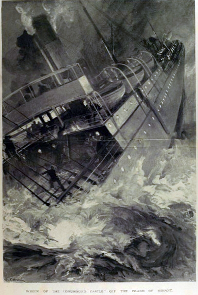 drummond castle sinking